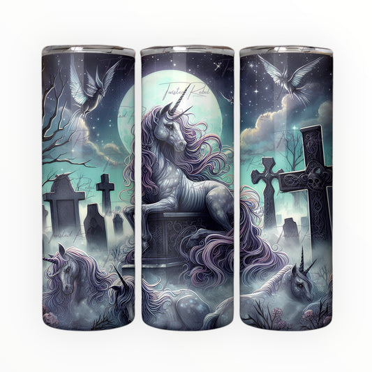 Dark Unicorn Tumbler